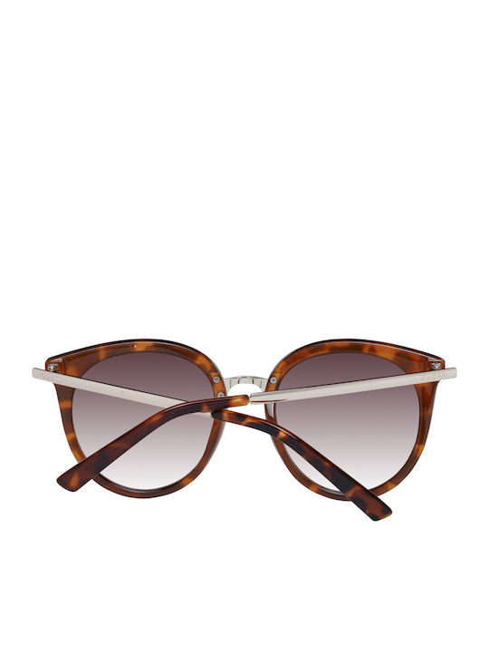 Guess Sunglasses Brown with Mixed Frame & Brown Lens Guess Sunglasses Brown with Mixed Frame & Brown Lens