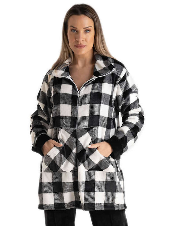 Rachel Winter Damen Robe Weiß