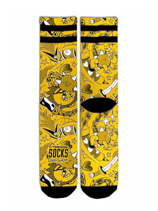 American Socks Mid High Κάλτσες Misfire As408