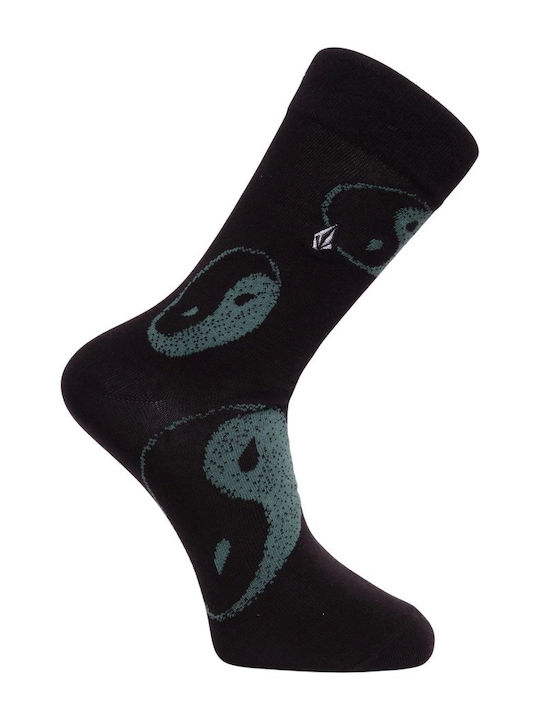 Volcom Stone Femei Șosete Negre 1Pachet