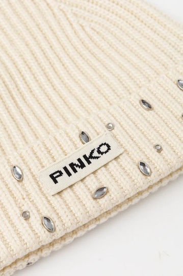 Serengeti Beanie Unisex Σκούφος Πλεκτός σε Μπεζ χρώμα