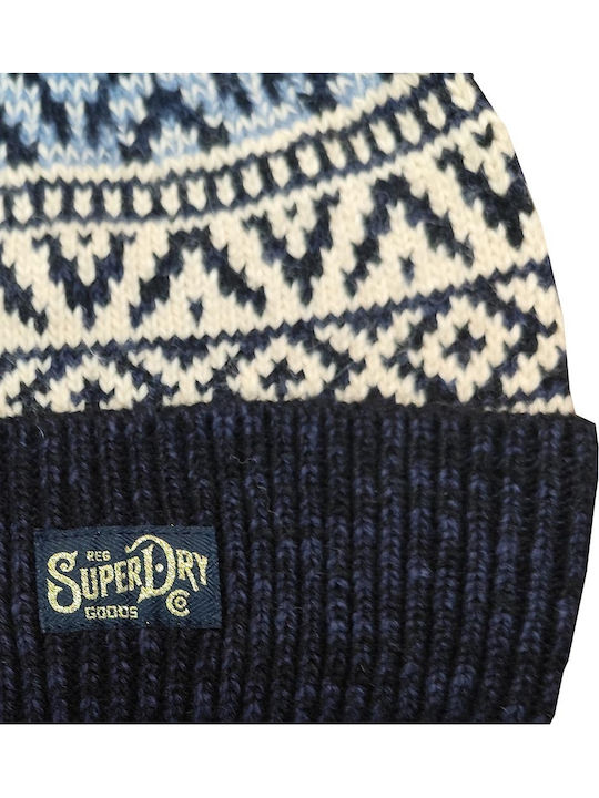 Beanie Γυναικείος Σκούφος Πλεκτός σε Εκρού χρώμα