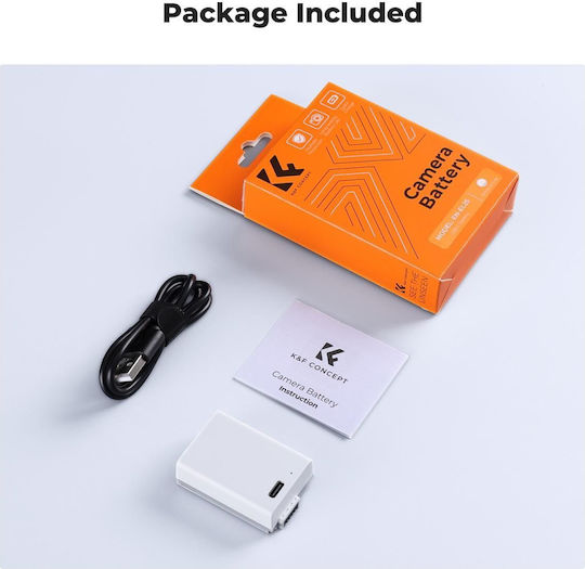 K&F Concept EN-EL25 1250mAh Battery Type-C Fast Charging Compatible Nikon KF28.0040