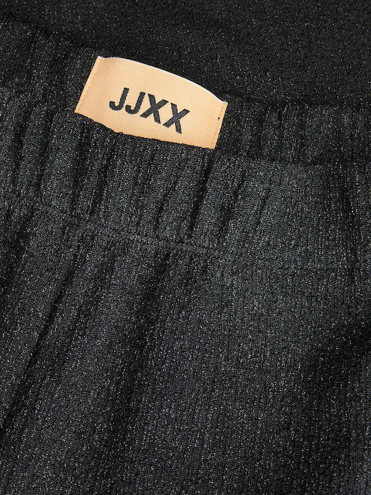 Jack & Jones Femei Talie înaltă Tesatura Pantaloni Negru