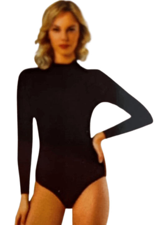 Frauen Bodysuit Black