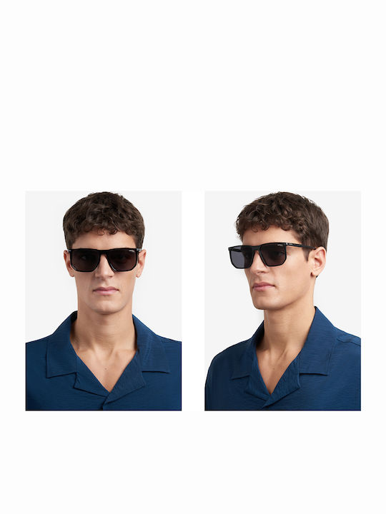 Carrera Herren Sonnenbrille mit Schwarz Kunststoff Gestell und Schwarz Linse 329/S 08A/M9