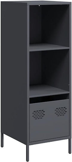Metal Office Cabinet Anthracite 35x39x103.5cm