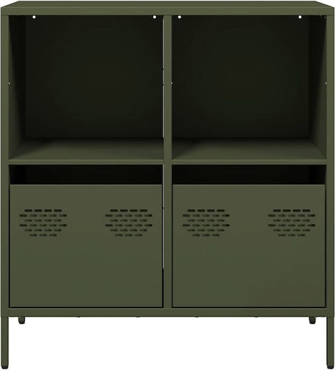 Ντουλάπι Γραφείου Μεταλλικό Λαδί 68x39x73.5cm