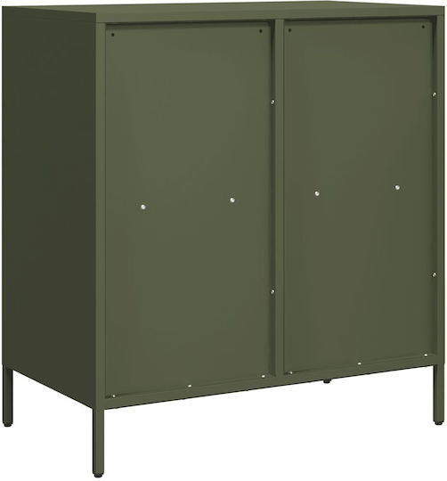 Ντουλάπι Γραφείου Μεταλλικό Λαδί 68x39x73.5cm