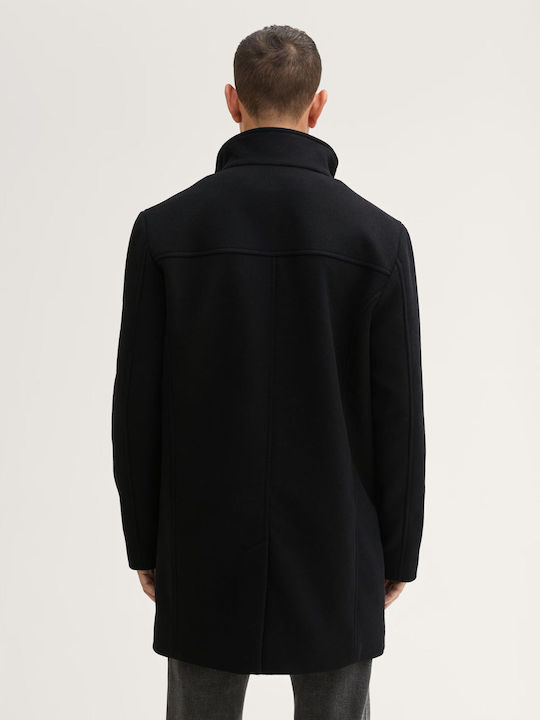 Tom Tailor Men's Half Coat Black