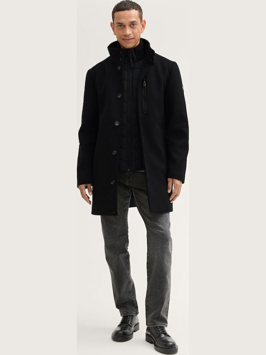 Men's Half Coat Black
