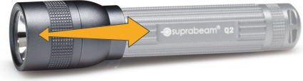 Suprabeam LED IPX4 с Максимална Яркост 200лм Сив