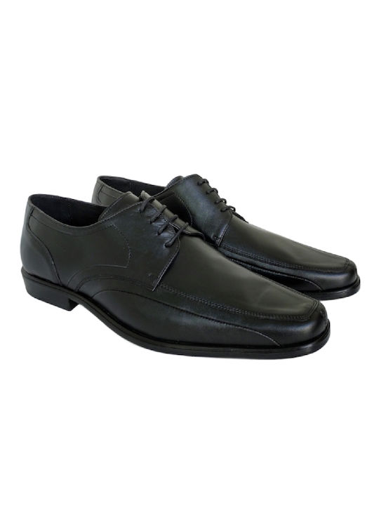 Boxer Men's Leather Casual Shoes Black