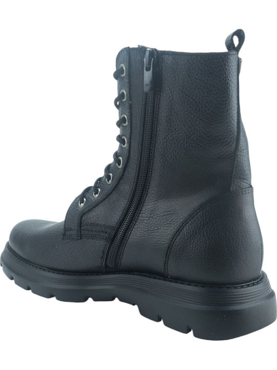 Piele Negru Ghete barbati Anatomic