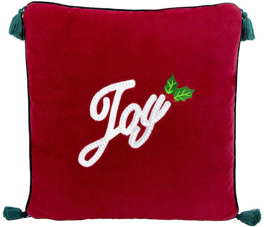 Nima Fröhliches Weihnachtsdekorative Kissen Rotes
