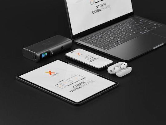 Xtorm Nova Pro Power Bank 20000mAh 130W με Θύρα USB-A και 2 Θύρες USB-C Power Delivery Γκρι