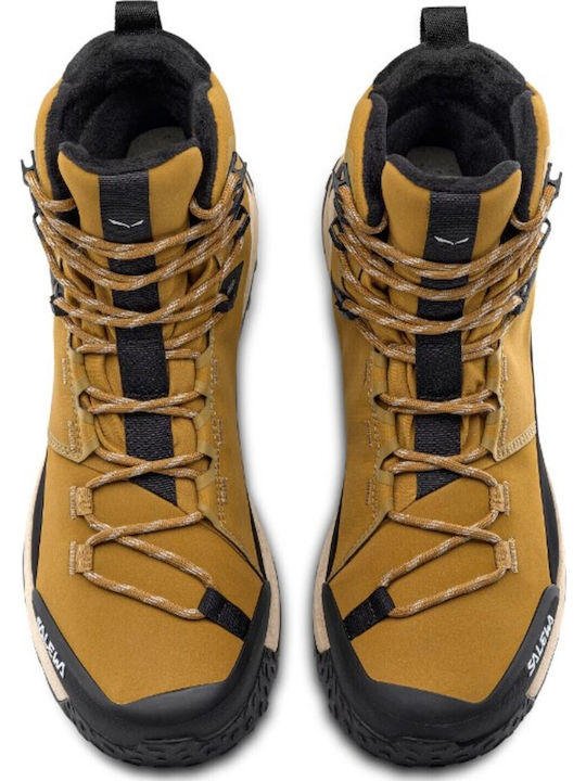 Salewa Puez Winter Men's Hiking Waterproof Yellow Boots