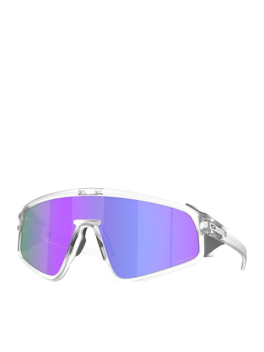 Oakley Prizm Sunglasses Λευκά with Acetate Frame & Purple Lens