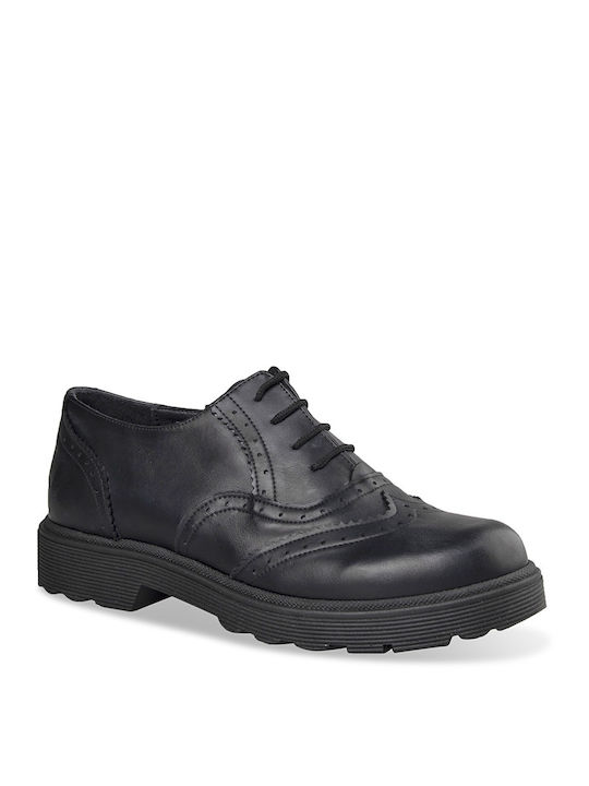 Tsouderos Shoes Women's Oxford Shoes Black