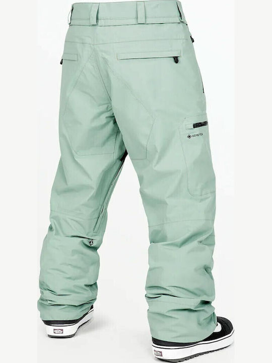Volcom Gore-tex G1352505-AGV Men's Trousers for Ski & Snowboard Gray