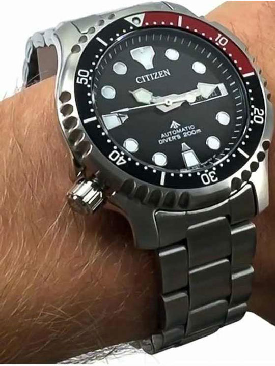 Citizen Promaster Men's Watch Automatic with Silver Metal Bracelet