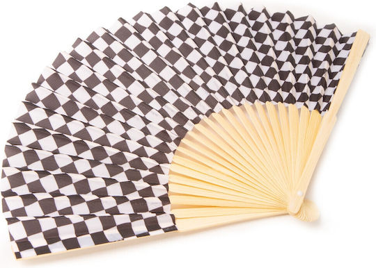Out of the Blue Fan Coffee / Beige 21cm