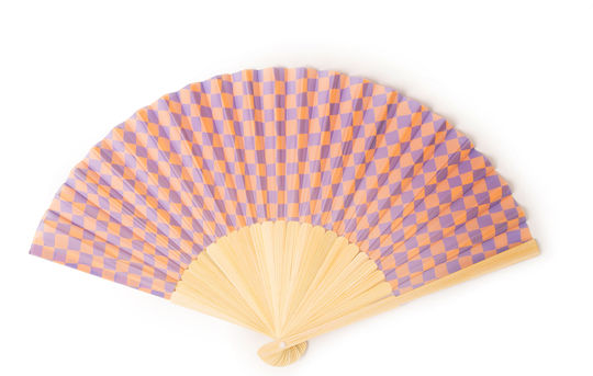 Out of the Blue Fan Coffee / Beige 21cm
