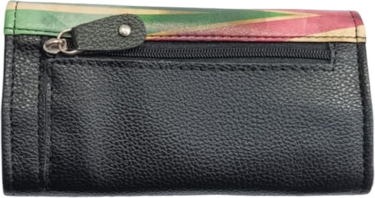 Kalliopi Silver Lederne Tabaktasche in mit Verschluss 14x8cm