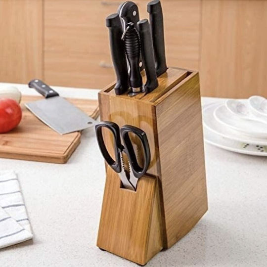 Suprafață de Tăiere din Bambus Maro 23x16cm 1buc