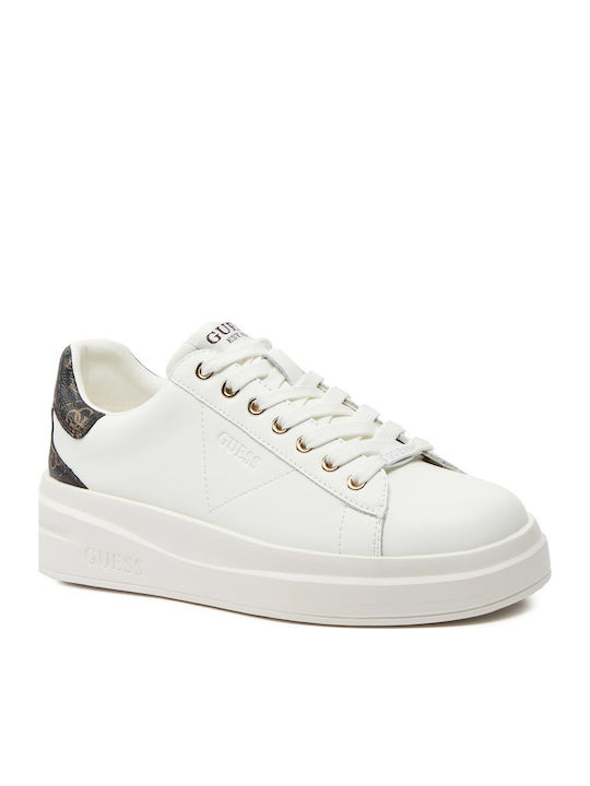 Elbina Women's Anatomic Flatforms Sneakers White