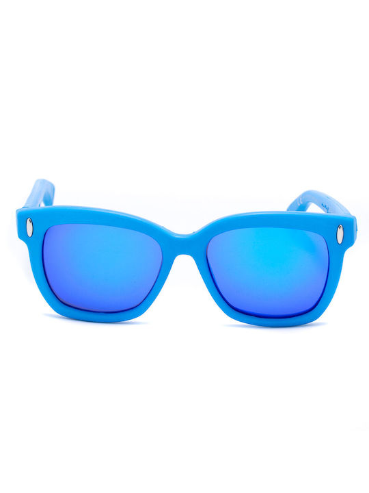 Italia Independent Men's Sunglasses with Blue Plastic Frame 0011.027.000