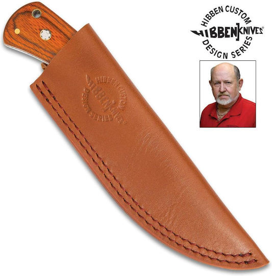 United Cutlery Gil Hibben Μαχαίρι Καφέ σε Δερμάτινη Θήκη