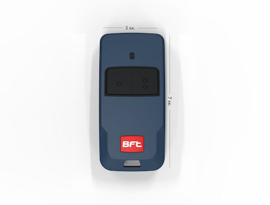 Bft Mitto 2-Channel Cloning Garage Door Remote Control with Rolling Code 433MHz