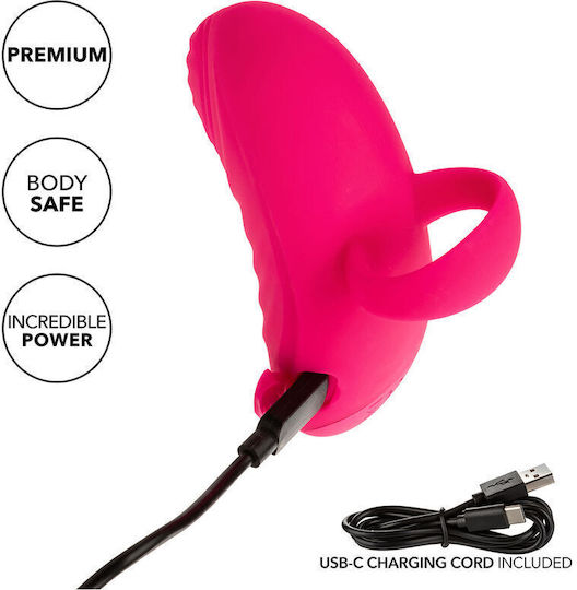 Calexotics Δονητής Μασάζ με Remote Control Ροζ