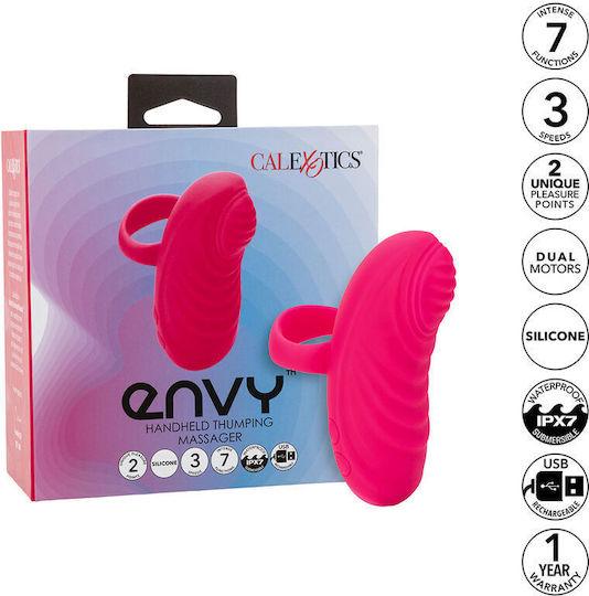 Calexotics Δονητής Μασάζ με Remote Control Ροζ