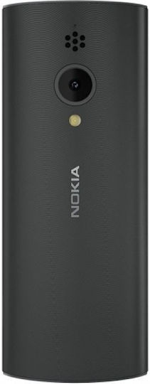 Nokia 150 2023 Dual SIM Telefon Mobil cu Butoane (Meniu în Limba Greacă) Negru