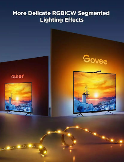 Govee Smart LED Strip Backlight 3 Lite Wi-Fi TV 5m with Power Supply