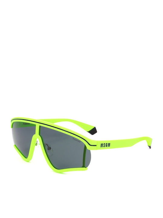 Polaroid Unisex Ochelari De Soare Cu Ramă Din Plastic Galbenă Și Lentile Polarized Gri PLD MSGM2/G 4CWM9