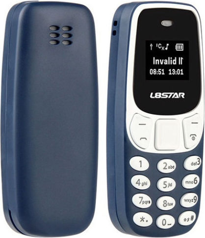 L8STAR BM10 Mini Dual SIM Κινητό με Κουμπιά Μαύρο