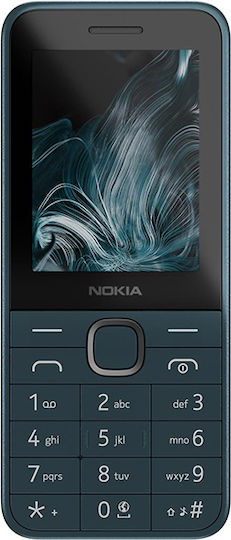 Nokia 225 4G (2024) Dual SIM Mobile with Buttons Dark Blue