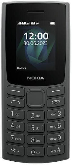 Nokia 105 4G Dual SIM Mobile with Buttons (English Menu) Black