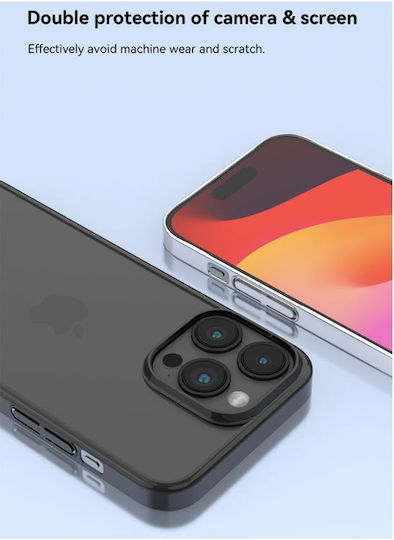Devia Glimmer Series Back Cover Πλαστικό Μαύρο (iPhone 15 Plus)