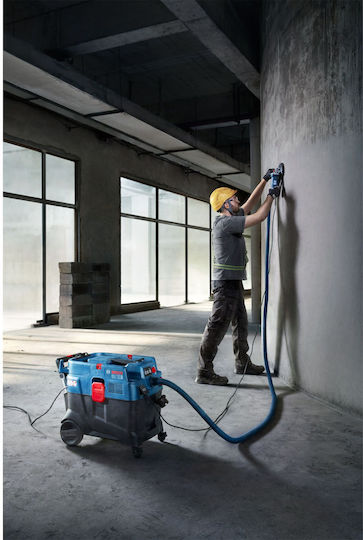Bosch GAS 12-40 MA Nass-Trocken Staubsauger 1200W mit Kunststoffbehälter 40lt Blau