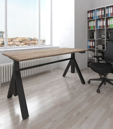 ErgoAction Klappbar Schreibtischbasis aus Metall Gray 179x71.5x71cm