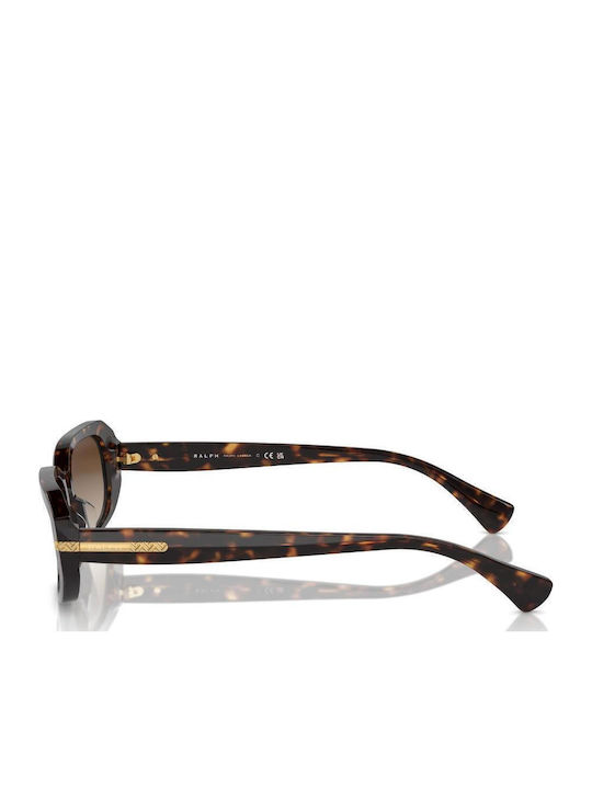 Ralph Lauren Women's Sunglasses with Brown Tartaruga Plastic Frame and Brown Gradient Lens RA5311U-500313