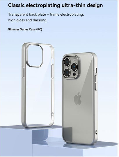 Devia Glimmer Back Cover Πλαστικό Ροζ (iPhone 15 Plus)