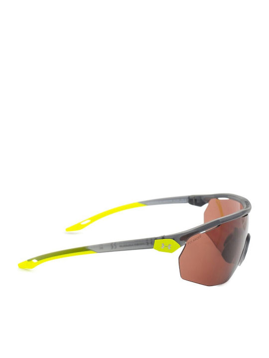 Under Armour Unisex Sunglasses with Black Plastic Frame UA 0003/G/S 0UV 6A