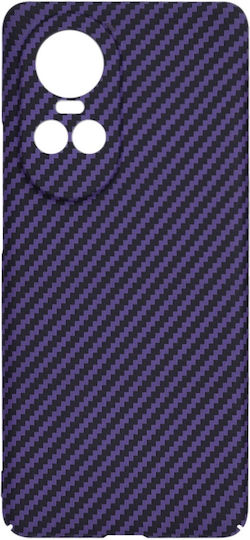 Techsuit Carbon Back Cover Σιλικόνης Μωβ (Oppo Reno10)