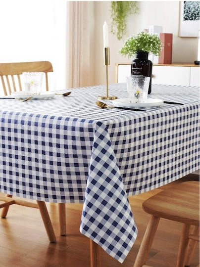 Flamingo Tischtuch 5467 Blue 140x140cm