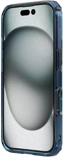 Nillkin Nature Tpu Pro Umschlag Rückseite Silikon Blau (iPhone 16)